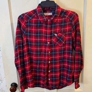 Classic plaid flannel shirt